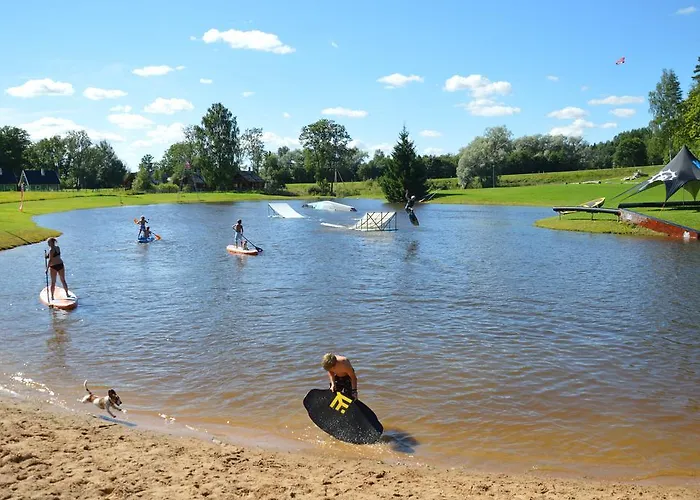 Ansomaee Puhkeala Jaervemaja Дом отдыха Отепя